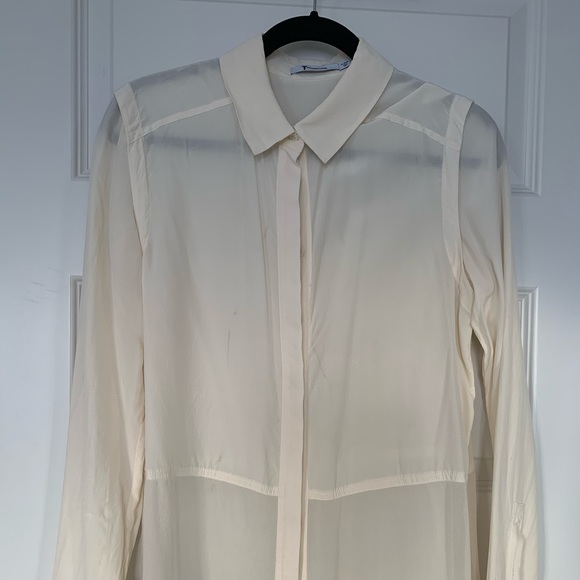 White T by Alexander Wang Blouse - Picture 1 of 3